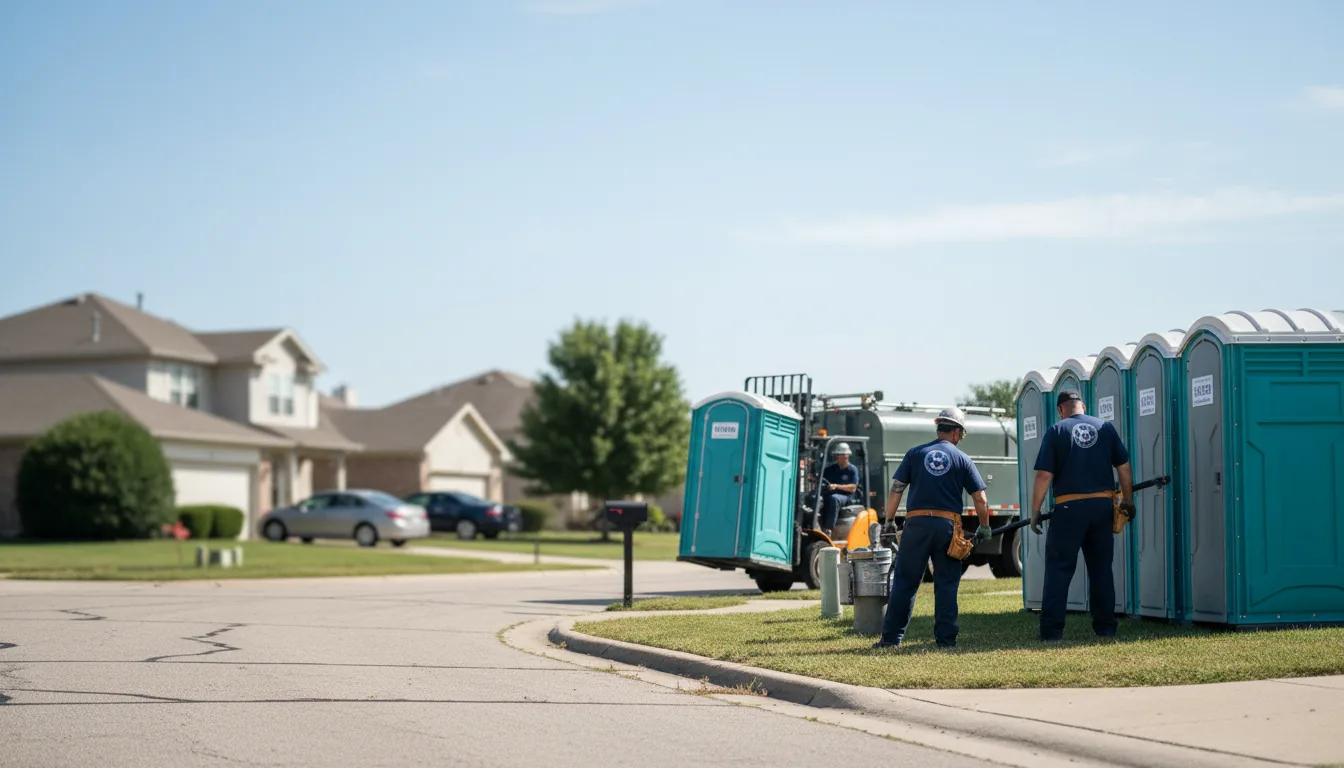 Porta Potty Rental in Minnewaukan, ND near me